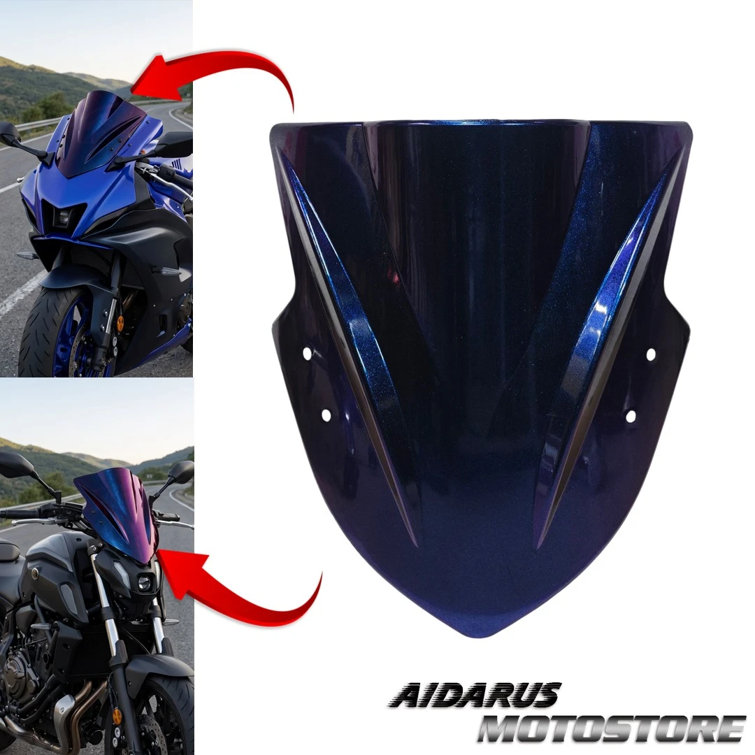 CÚPULA DEPORTIVA UNIVERSAL PARA MOTO (TORNASOL BRILLO)