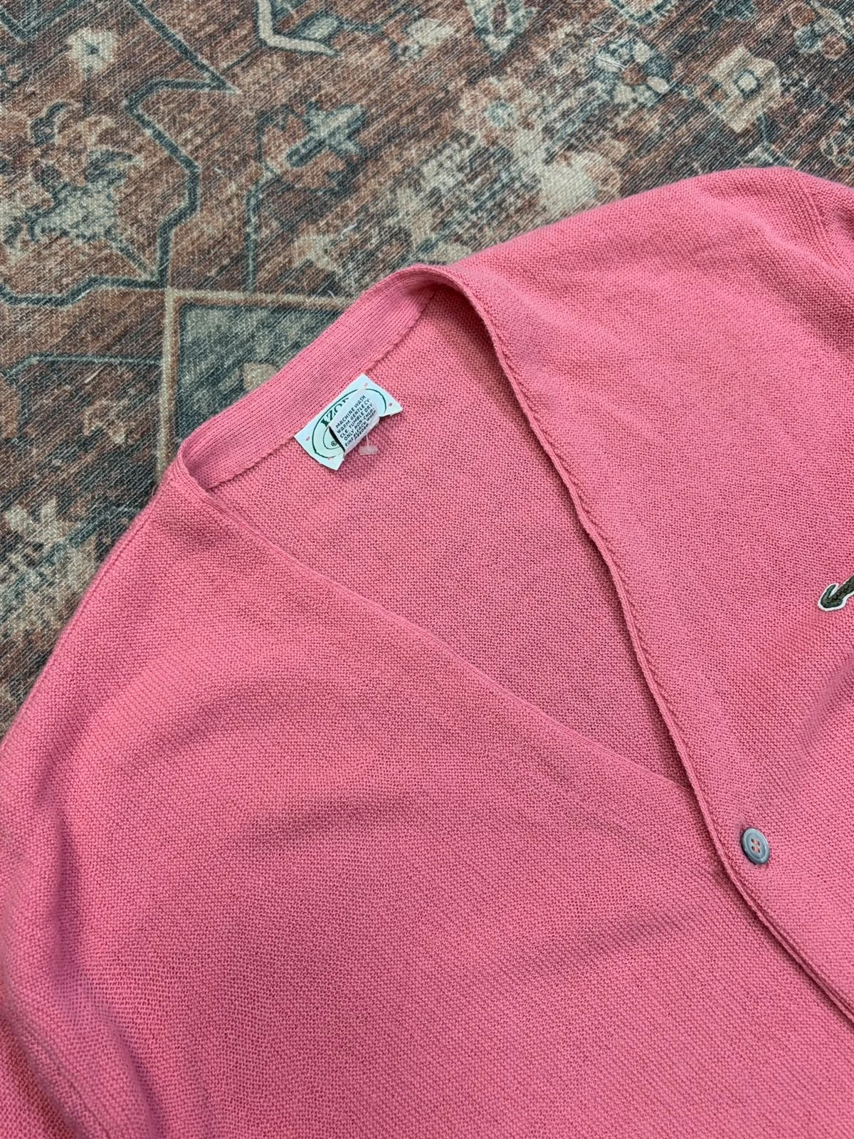 VINTAGE IZOD LACOSTE CARDIGAN 3