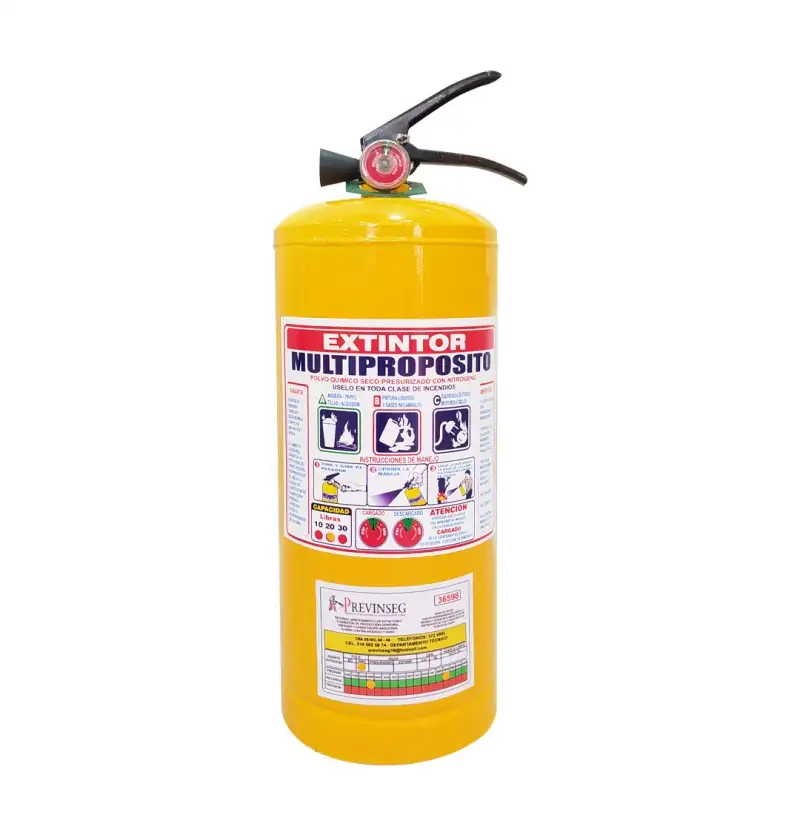 Extintor multiproposito de 20 lb ABC