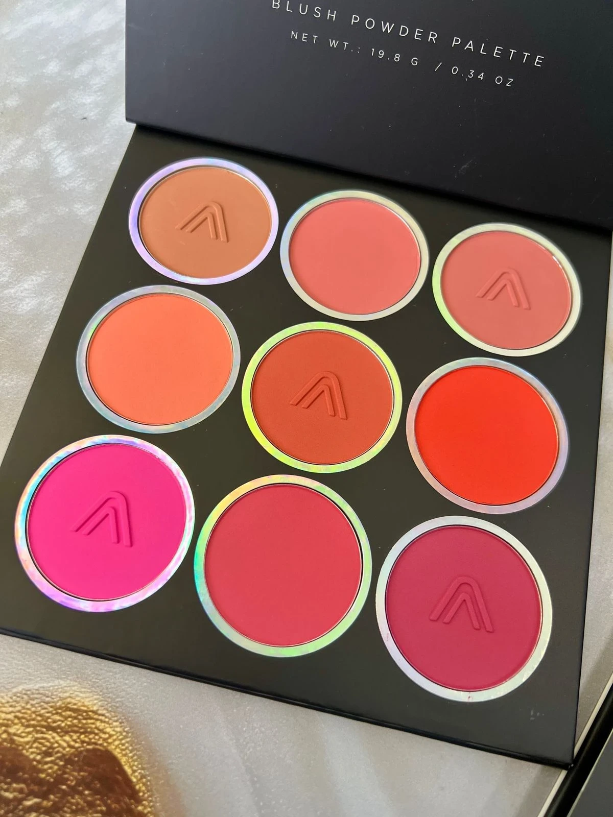 Paleta Blushed Cheeks x 9 Tonos  2
