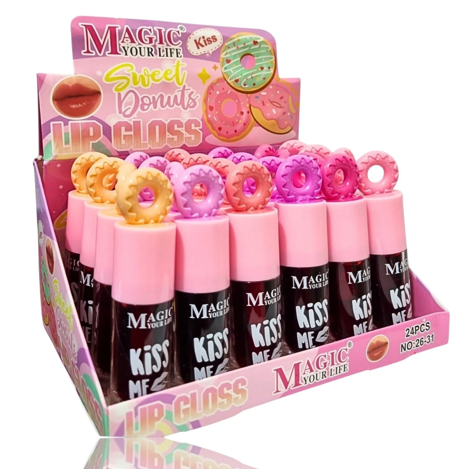 Set 6 Tintas para Labios Donuts