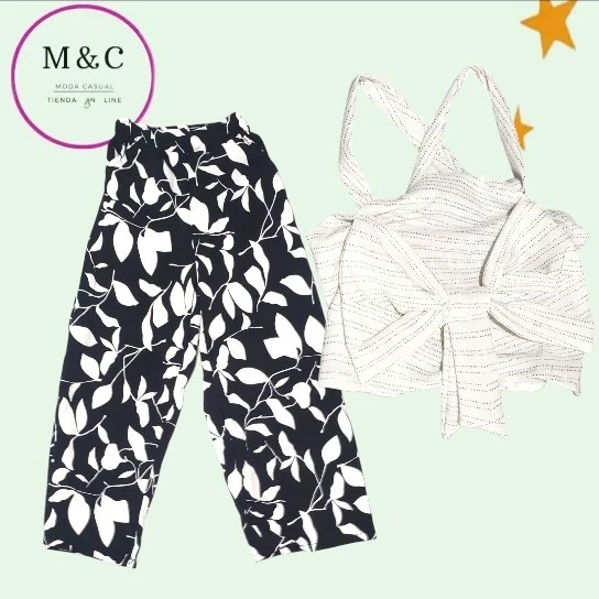 conjunto Ch de pantalon para niñas 3