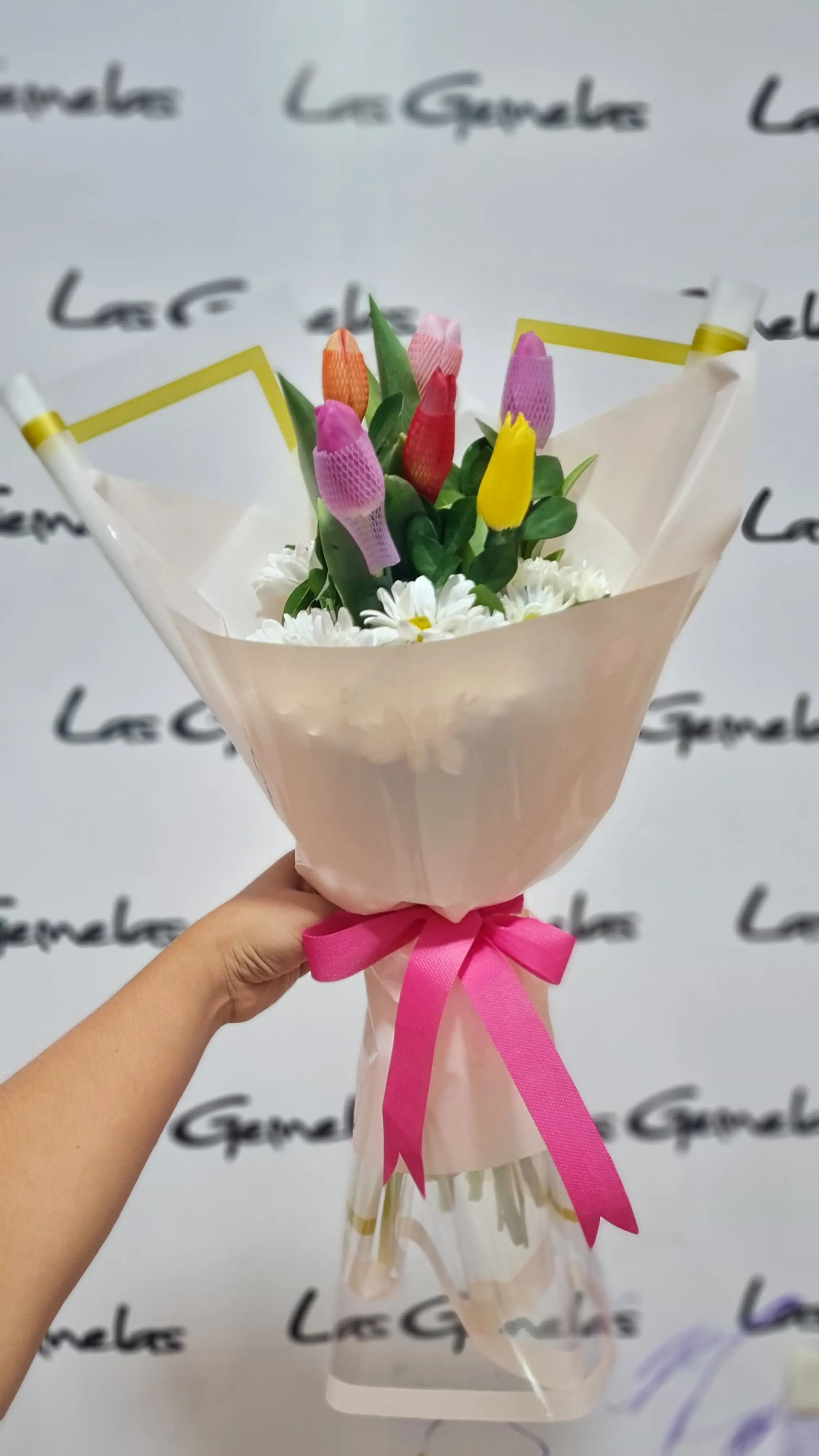 Ramo tulipanes color