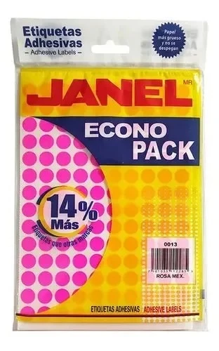 etiquetas rosa #9 janel