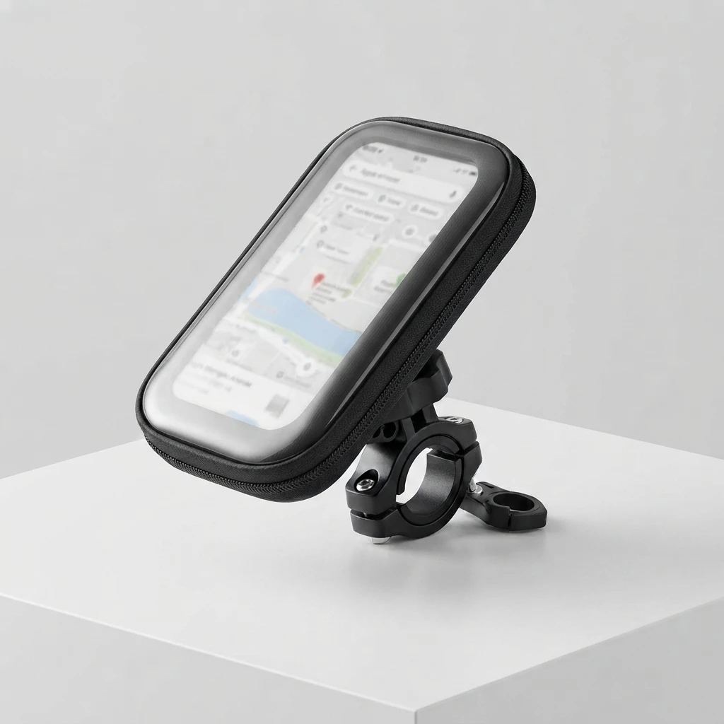 Bolso Soporte Impermeable para Celular de Moto y Bicicleta Munditel | Electrónica Joma