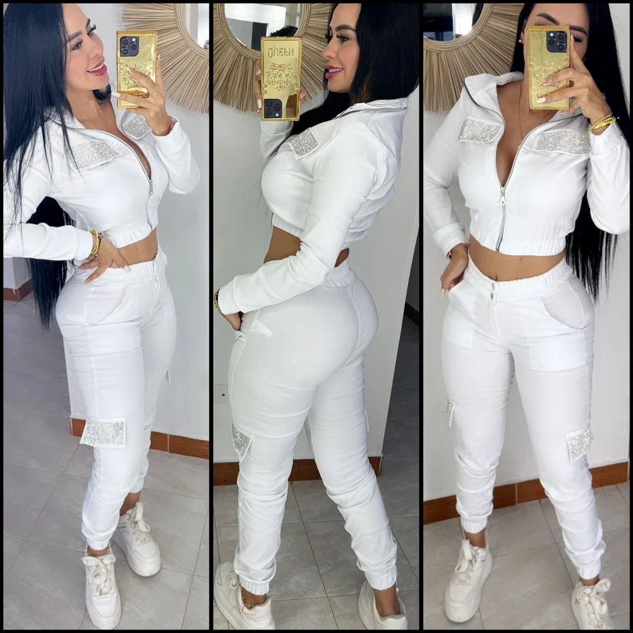 Pantalón Cargo y Chaqueta Cremallera Jaz 4