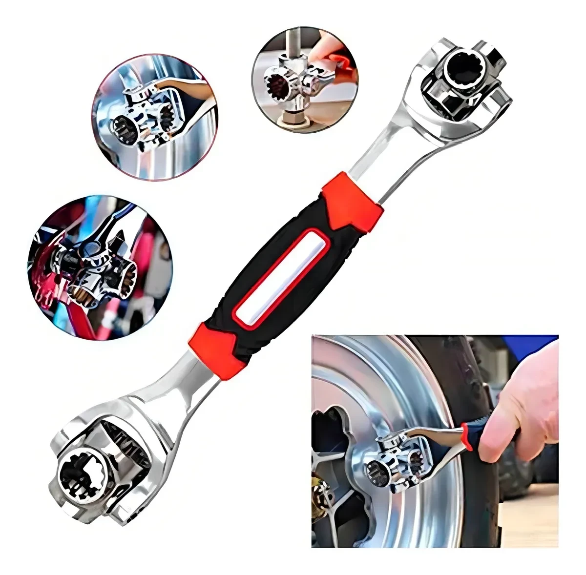 Llave Tigre 48 En 1 Fijación Multiuso De Giro 360° 