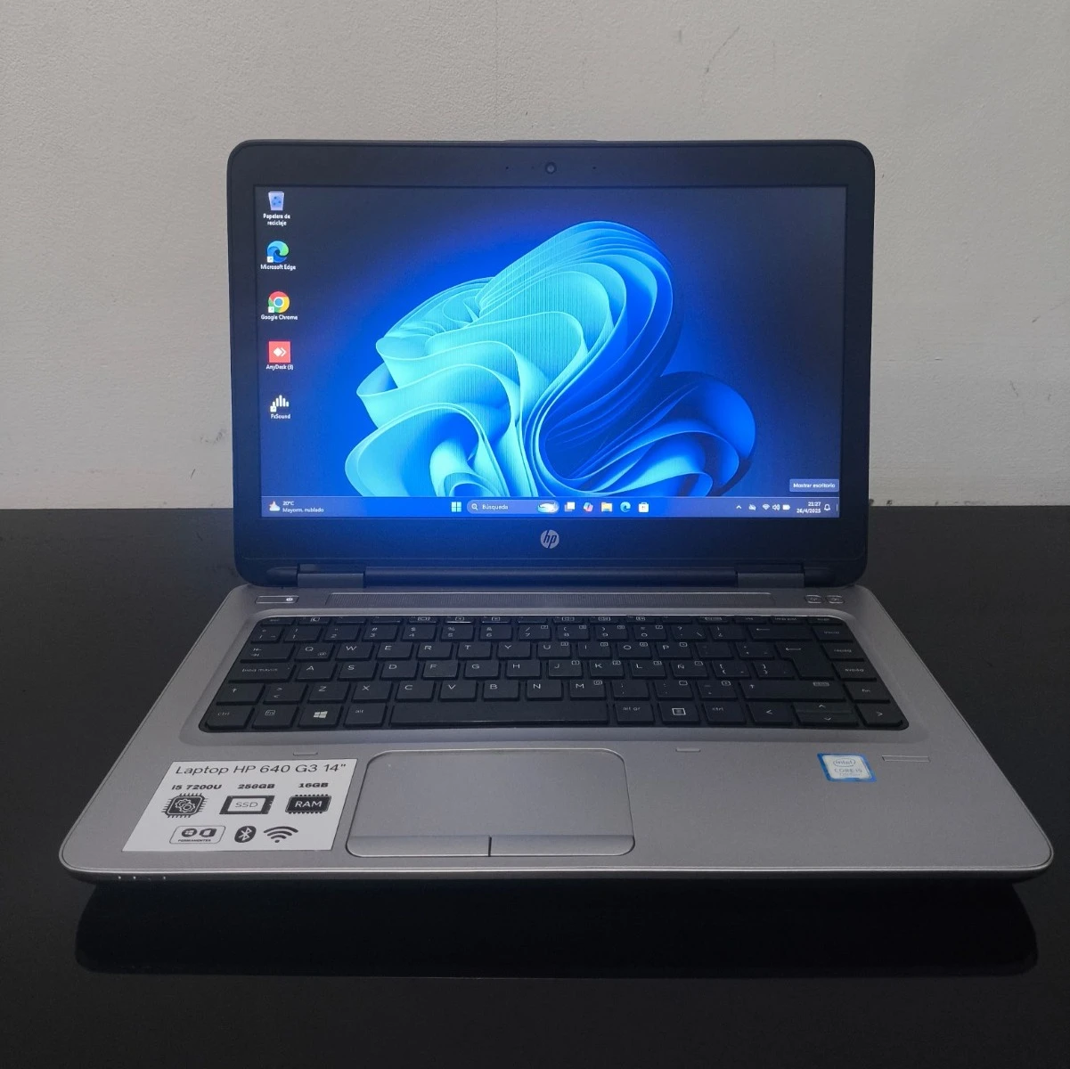 HP PROBOOK 640 G3 i5 7300U 256/16GB 14"  3