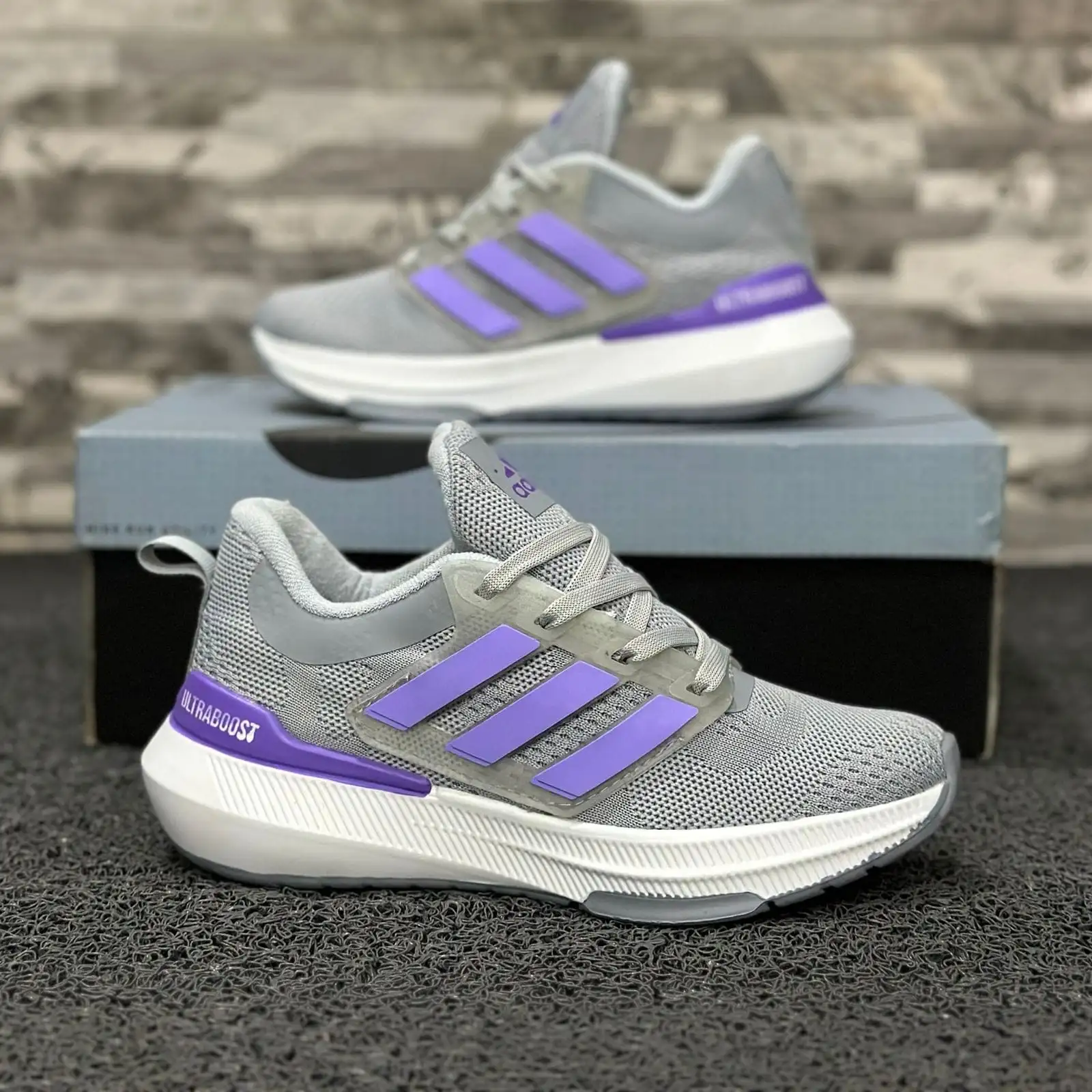 Tenis Adidas Ultraboots Gris Lila Dama 