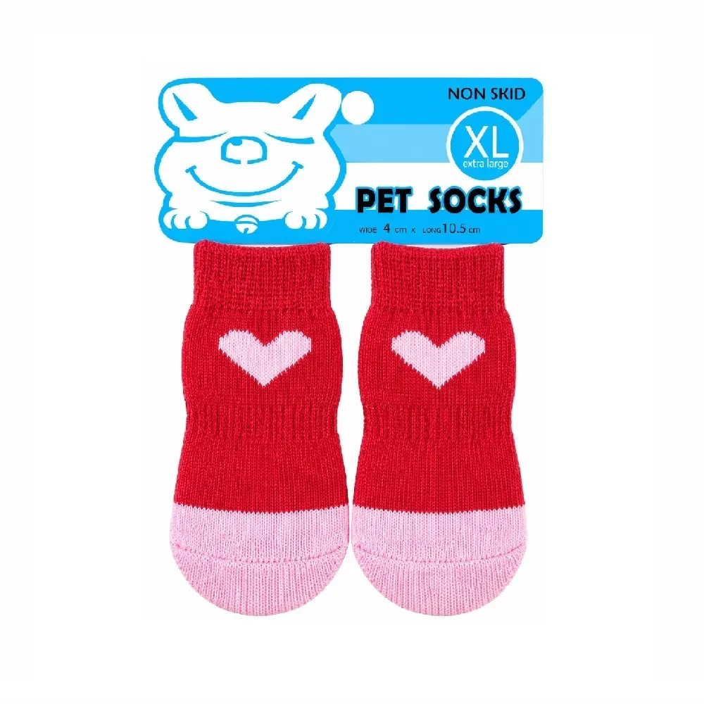 Pack de 4 medias antideslizantes talla XL
