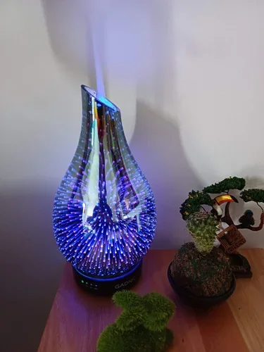 Difusor GADNIC Aromático Ultrasónico Luz Fuegos Artificiales 2