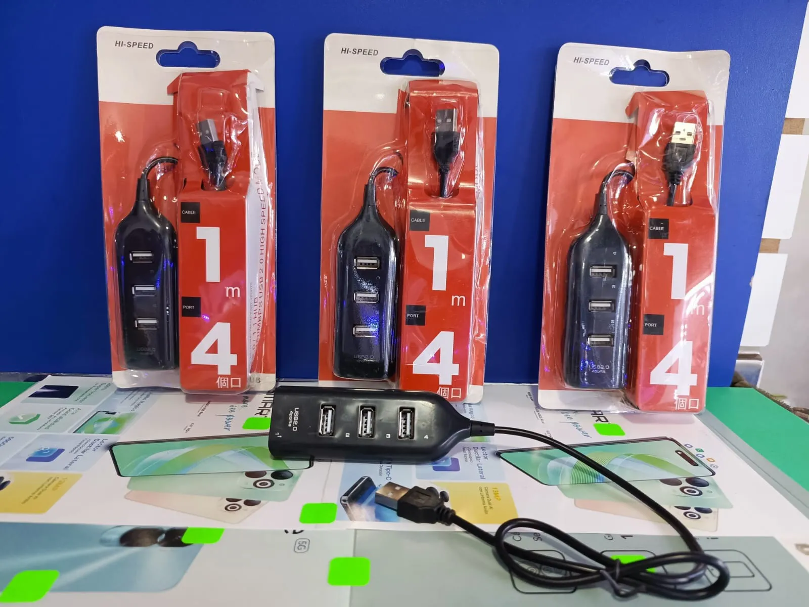 PORTA USB 4 PUERTOS 