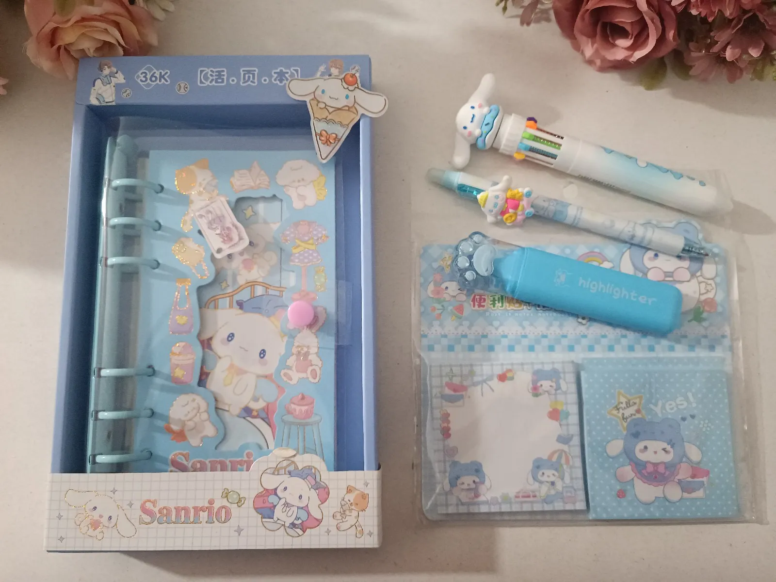 Combo sanrio. CINNAMORROL 2