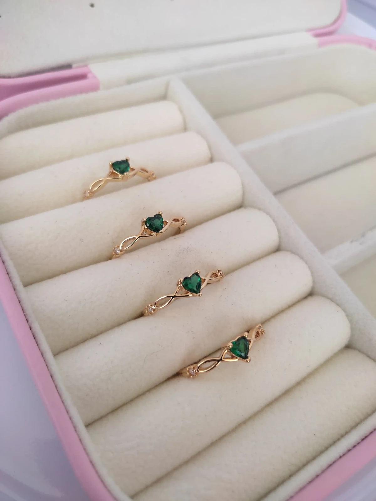 ANILLO AJUSTABLE PRINCESA VERDE 2