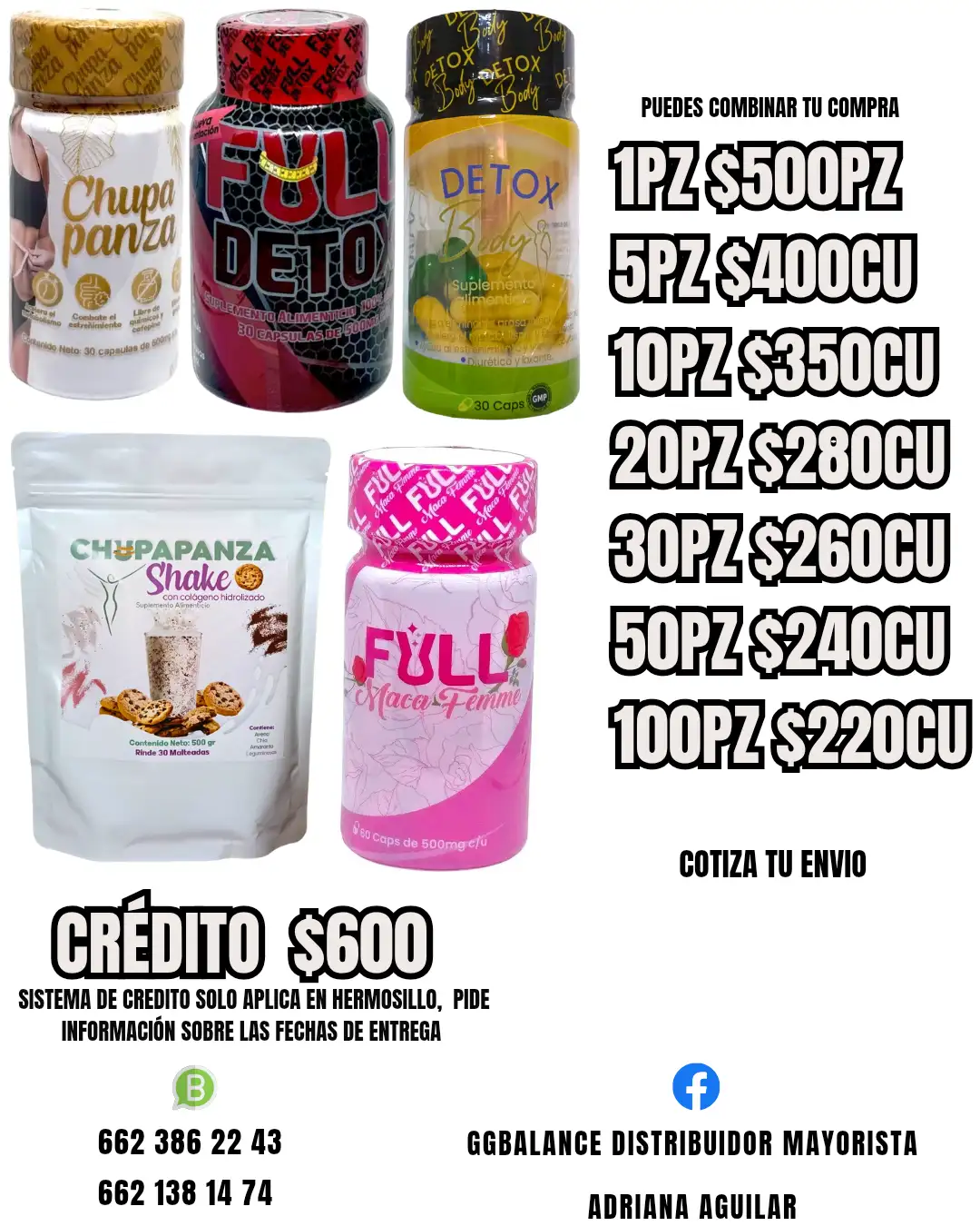Detox mayoreo