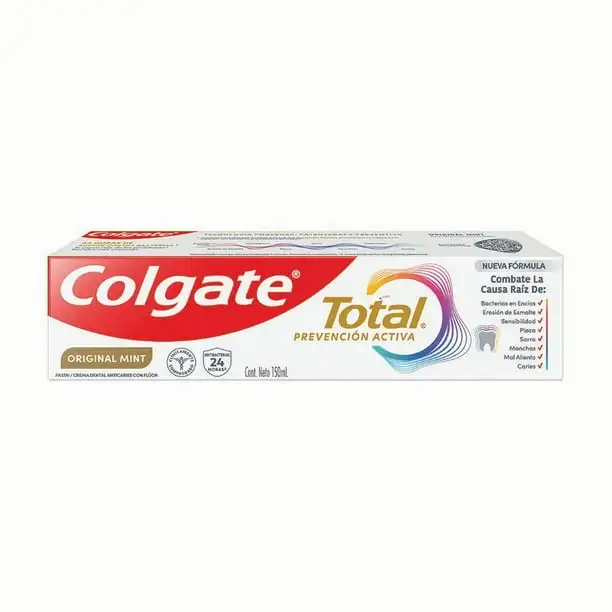 pasta colgate clean mint total 12 150 ml