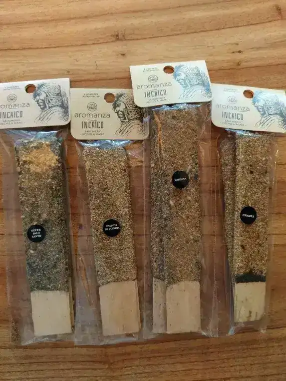 Sahumerios INCAICOS HECHOS A MANO Aromanza