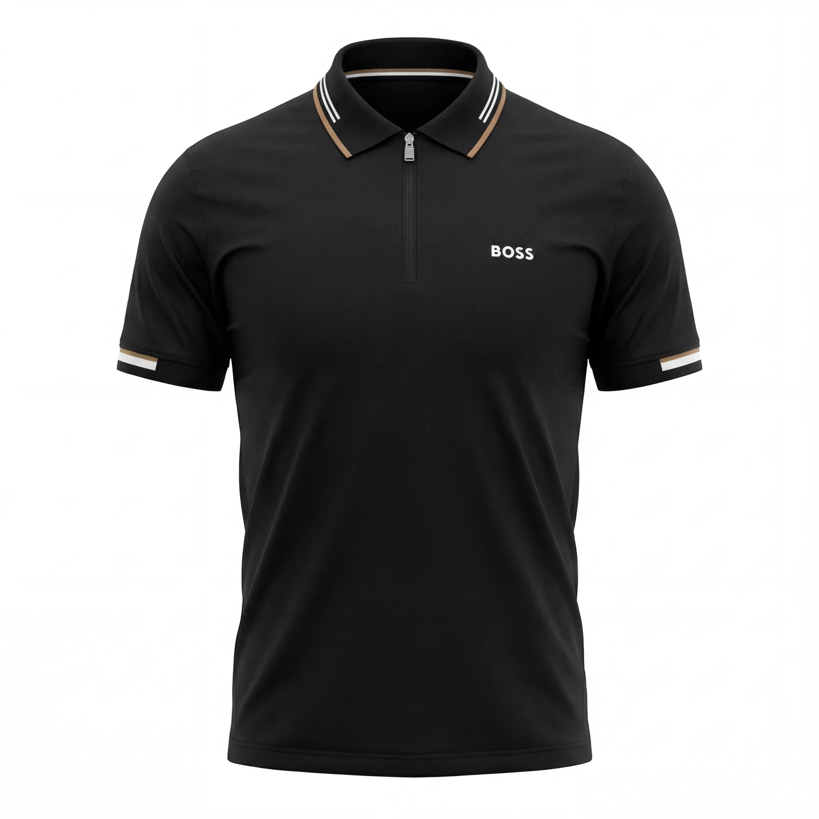 Playera Polo Boss Negro