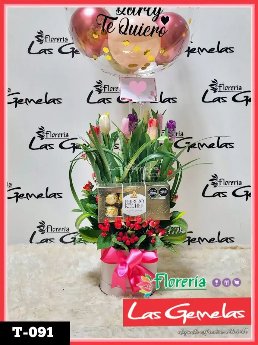 10 tulipanes 