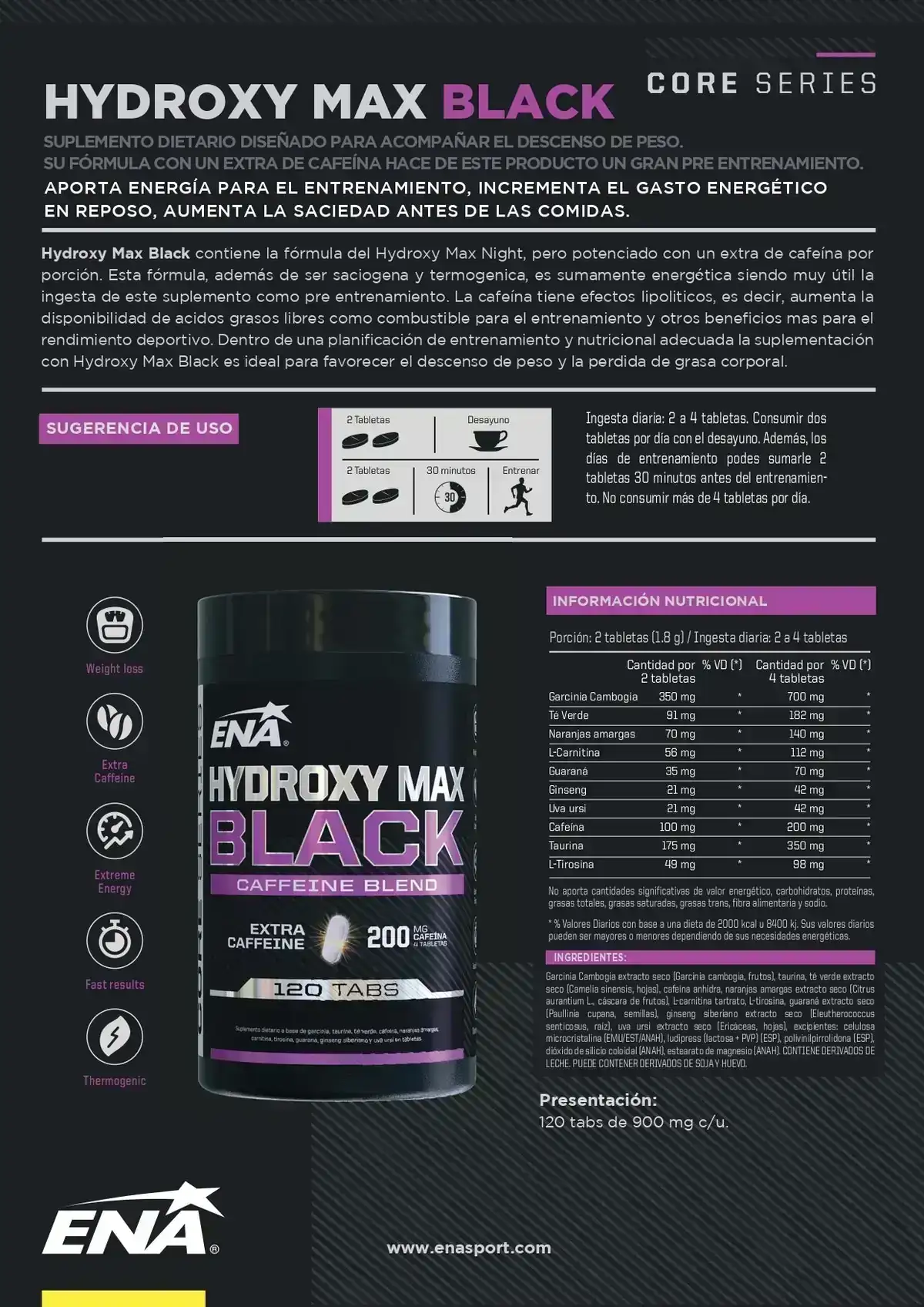 Hydroxy Max Black 2