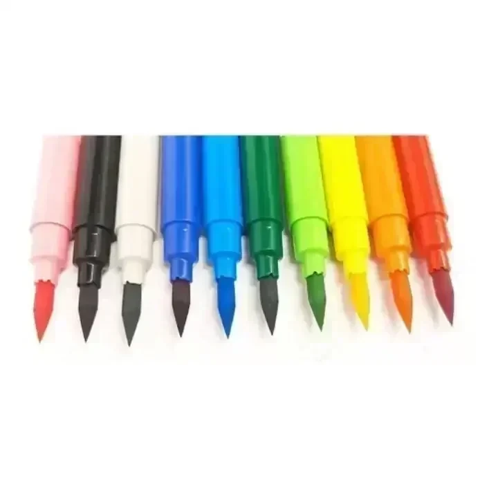 Marcador Carioca Punta Pincel Super Brush 10 2