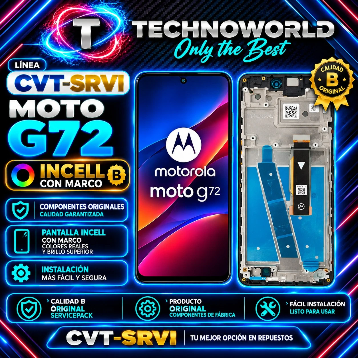 Mod Moto G72 incel c marco CVT