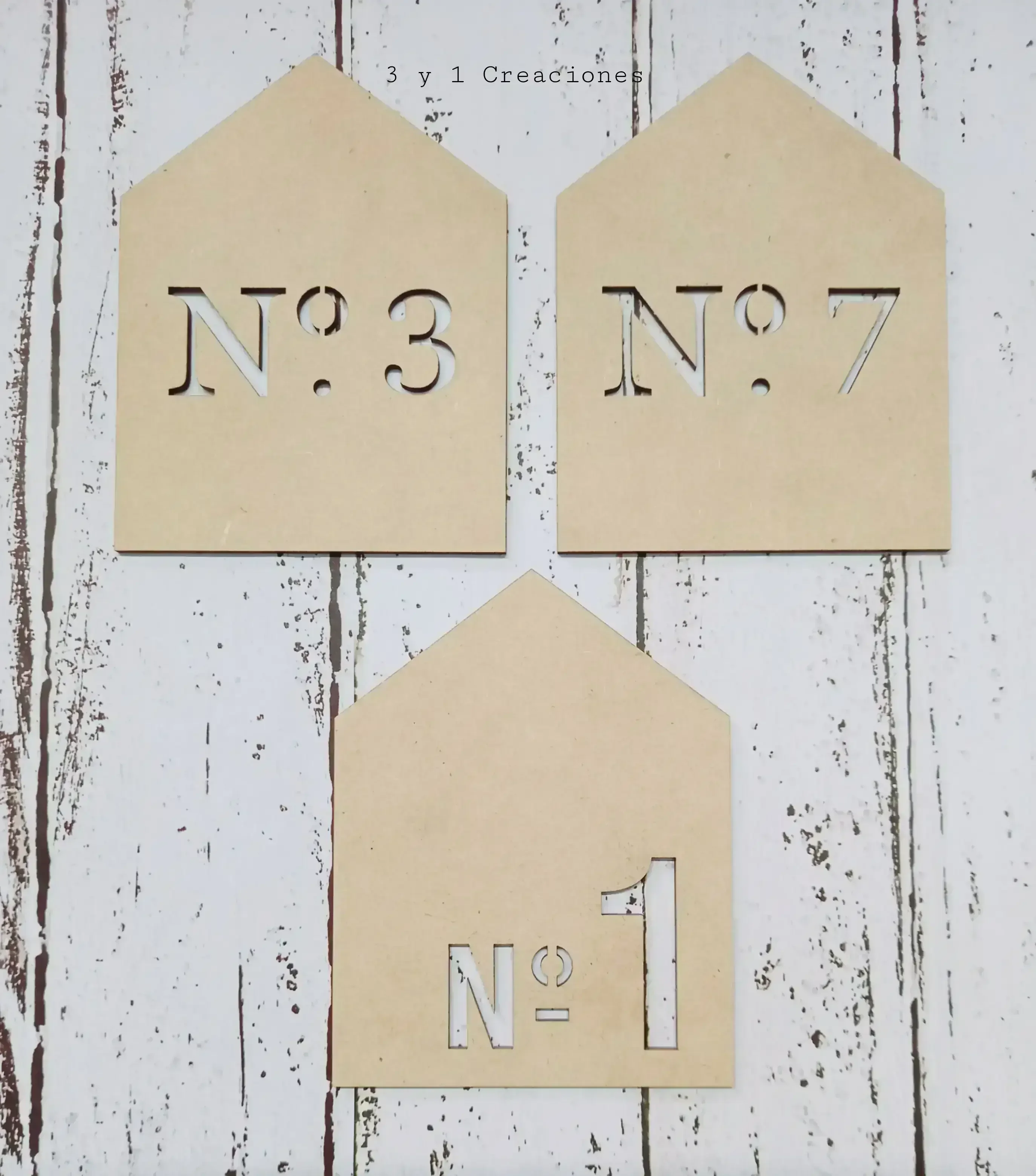 Figura Casita con Calado 3