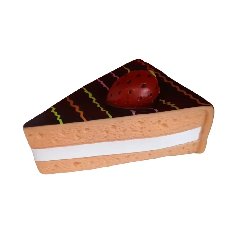 Juguete de goma torta
