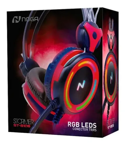 Auricular Gamer Noga st8106 led RGB