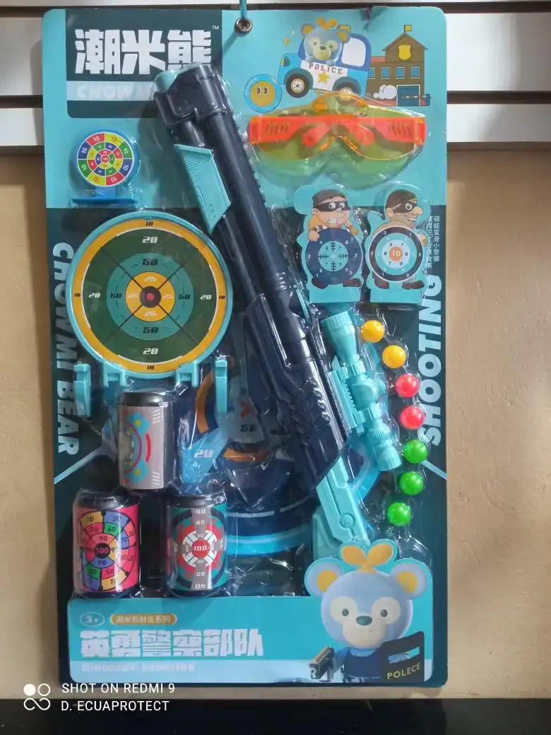 JUGUETE PISTOLA TIRO AL BLANCO 🎯🔫
