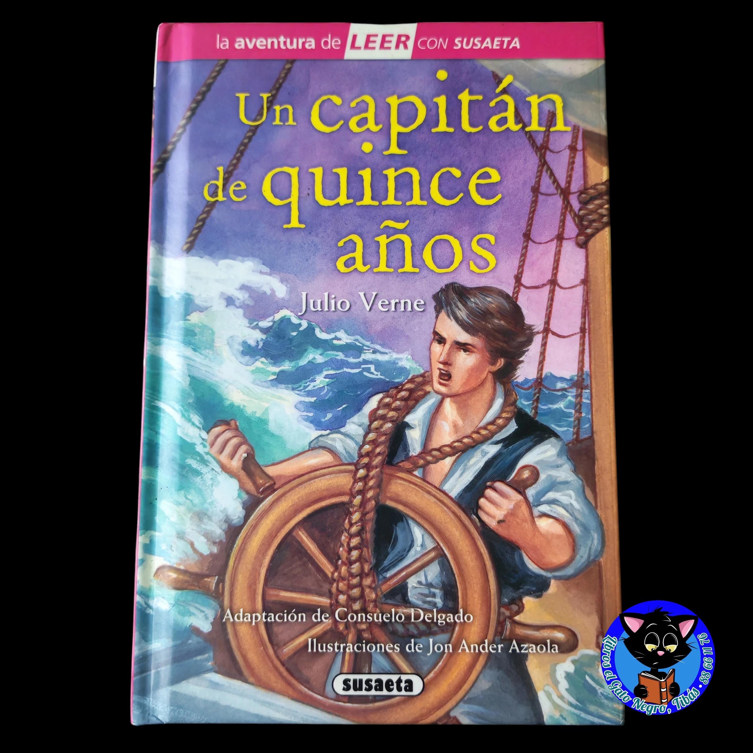 Un capitán de quince años, Julio Verne, infantil 
