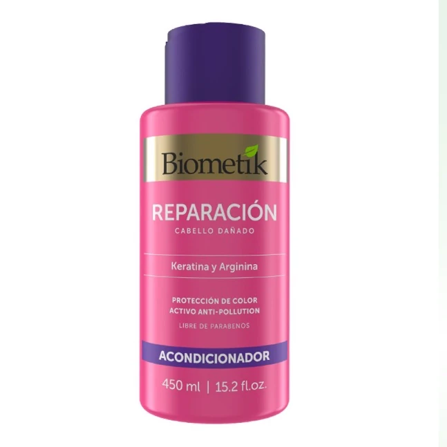 Acondicionador Biometík Reparación keratina y arginina