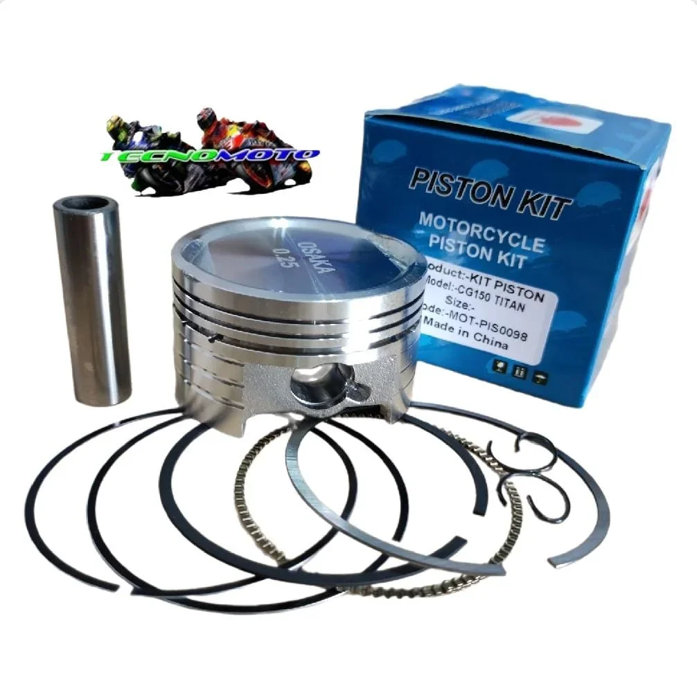 KIT PISTON HONDA 150 TITAN  0.25 [OSAKA] -46388