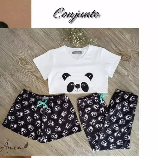 Conjunto panda