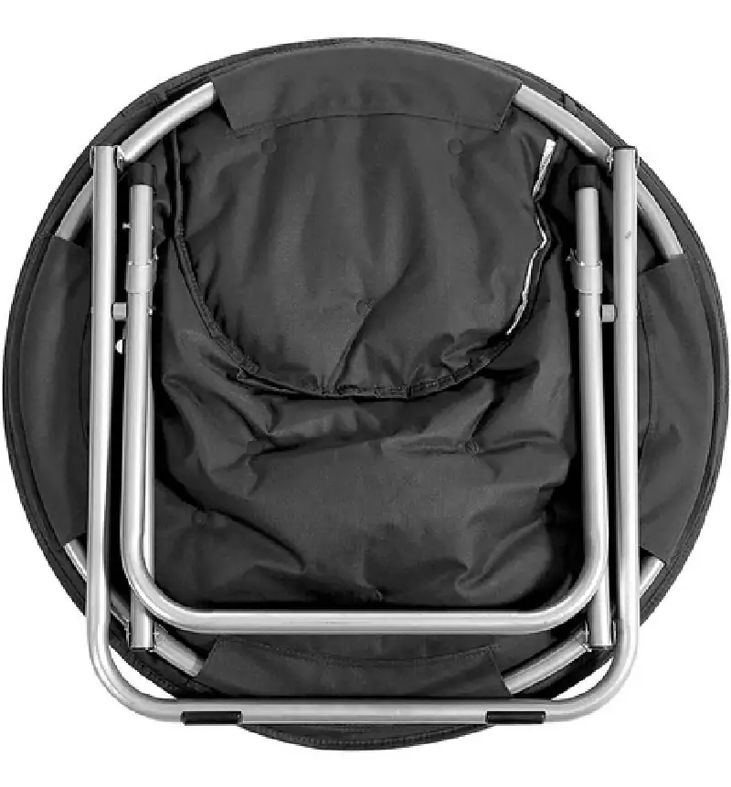 Silla Moon Plegable Peluche Acolchado Acero resistente  3