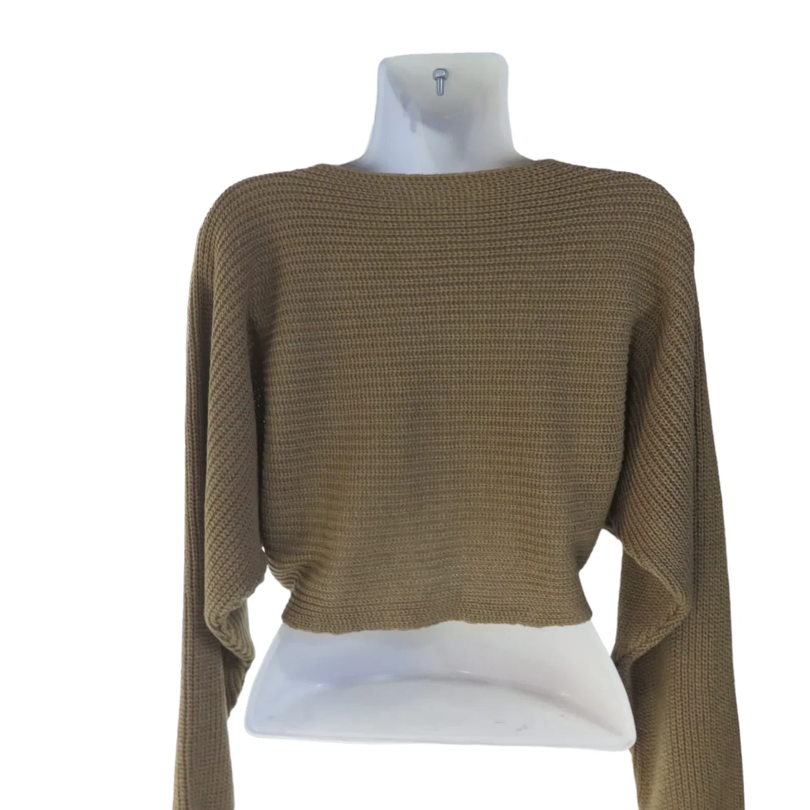 Sueter corto beige 2