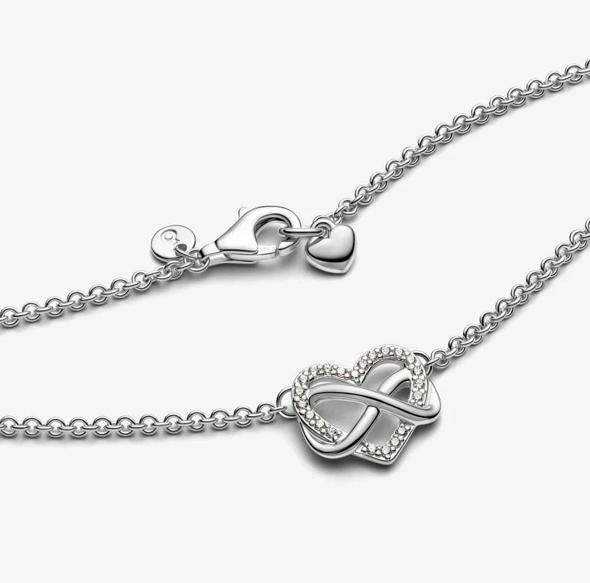Collar Corazón Infinito  3