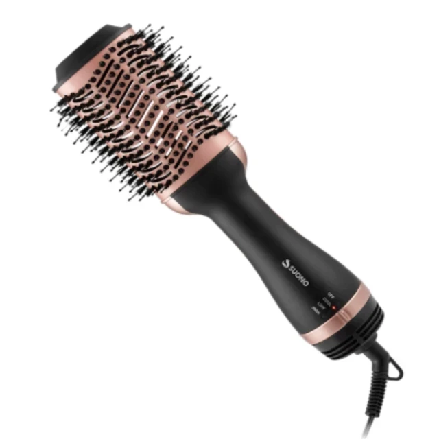 Cepillo secador SUONO voluminizador friocaliente negro