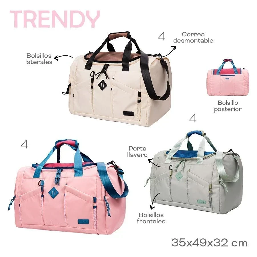 BOLSO DEPORTIVO TRENDY 22510