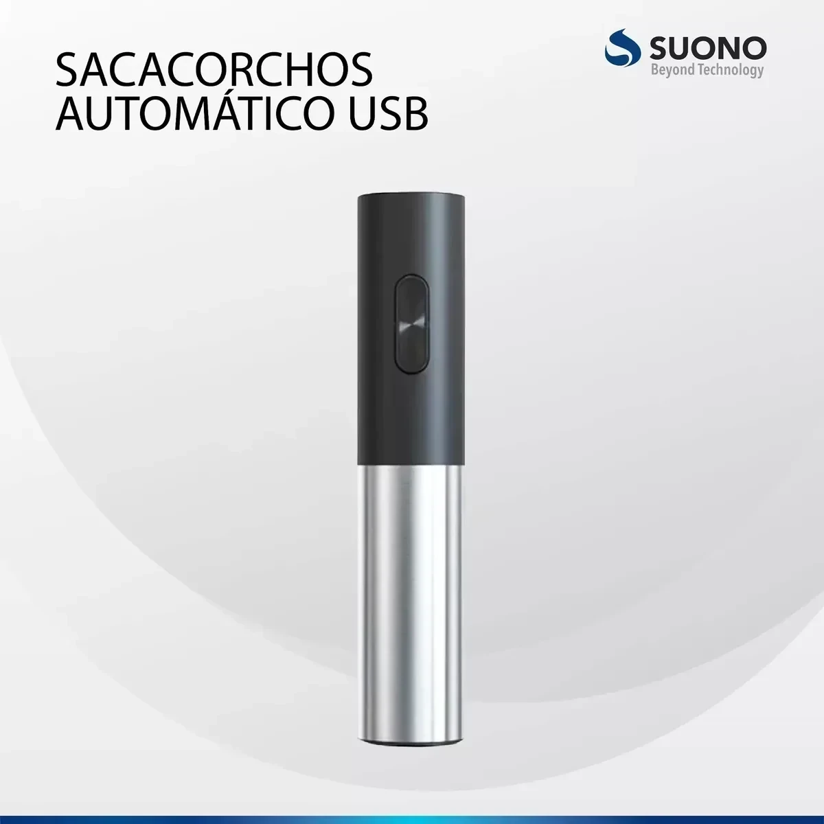 Sacacorchos Automatico Usb Abridor De Vinos Recargable Filo 3