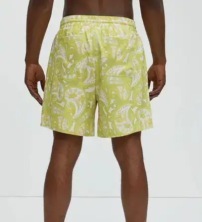 Paisley Warm Up Shorts - Size L 2