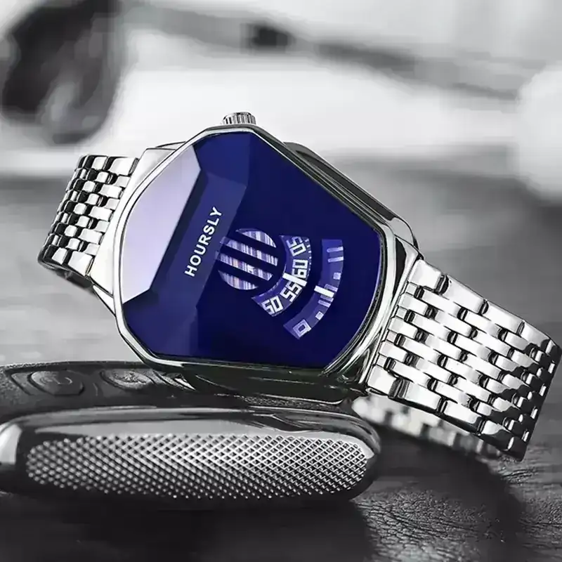 Reloj Acero inoxidable impermeable Original. 8