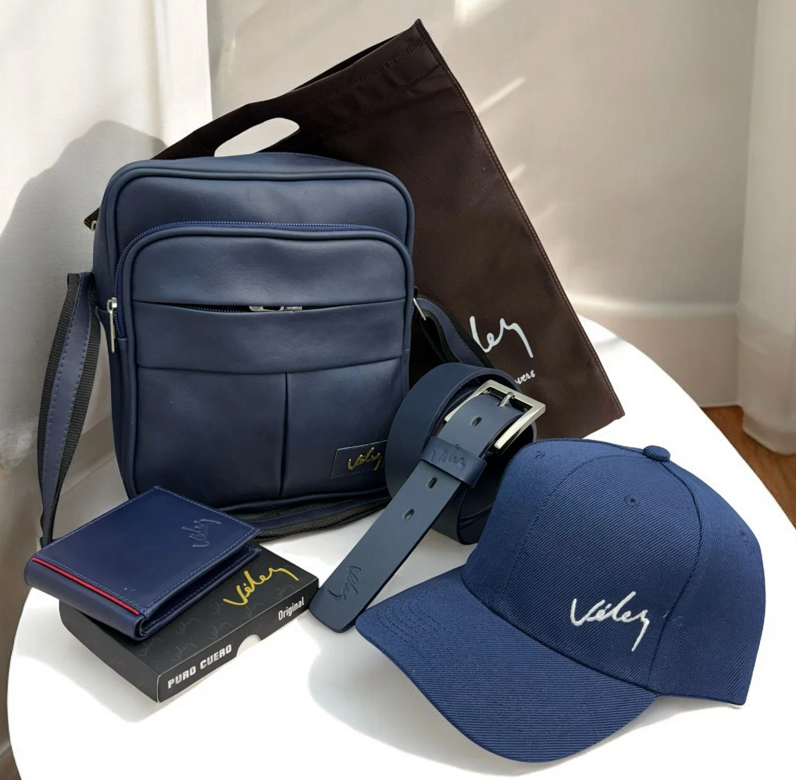 Trio Vélez Larry Gorra Azul