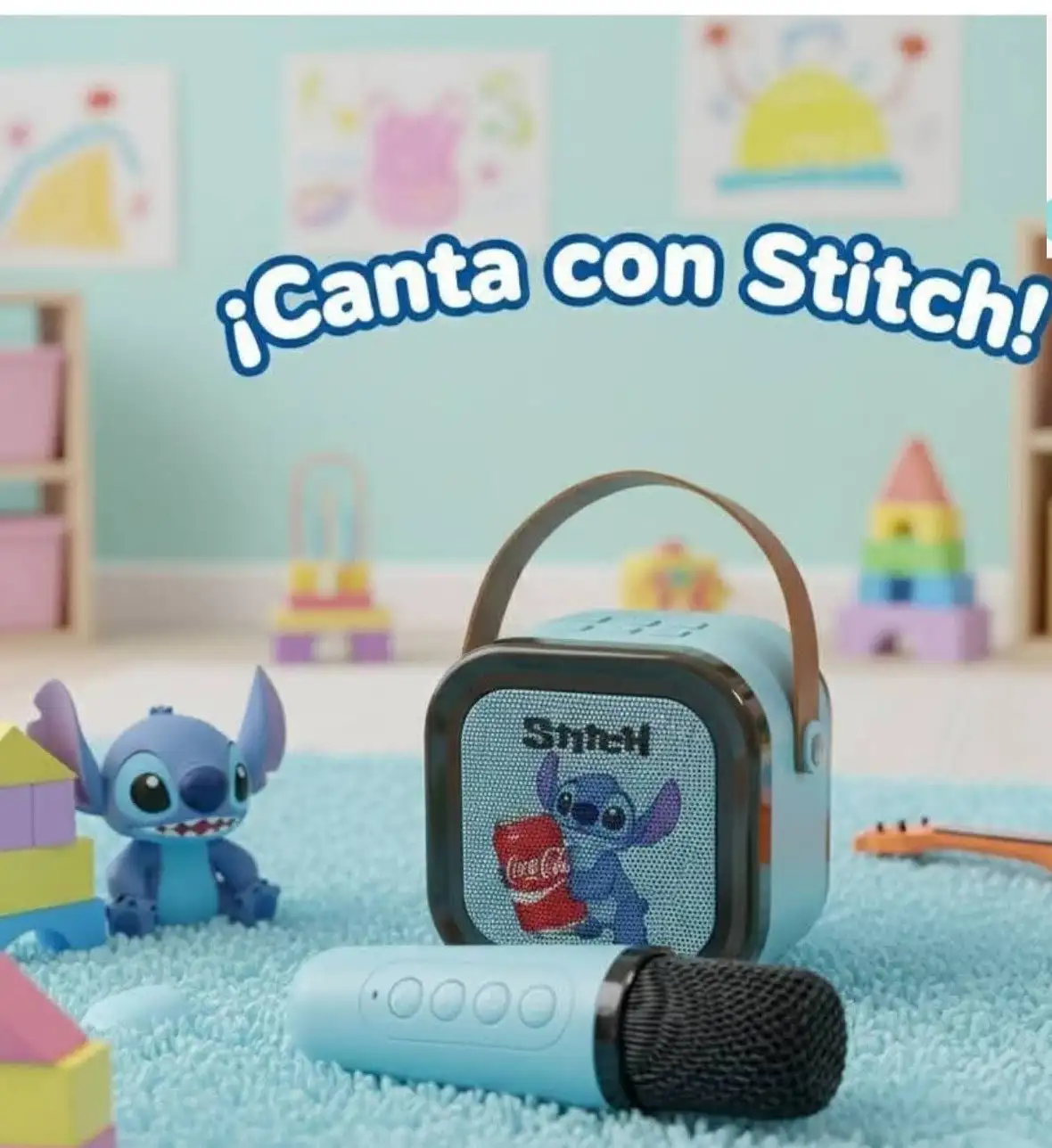 Bocina karaoke Stitch 2