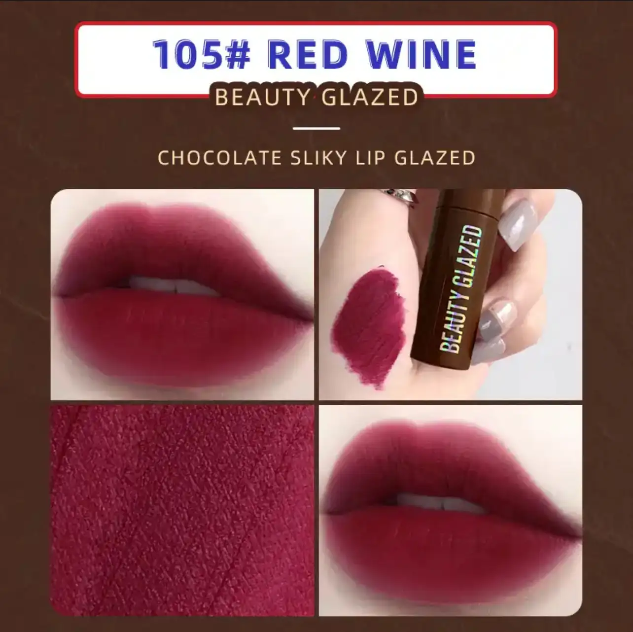 Labial Chocolate 🍫 - Beauty Glazed✨