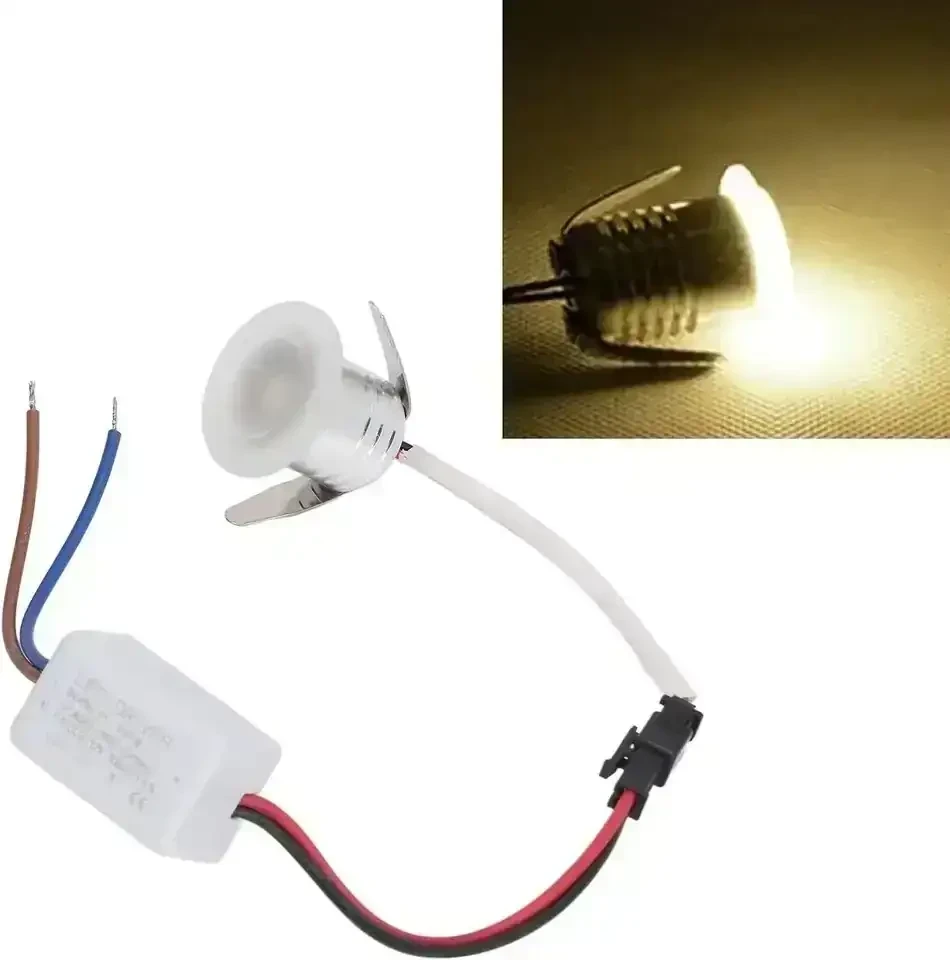 OJO DRAGON LED REDONDO FRAMELESS 3W 3000K 2