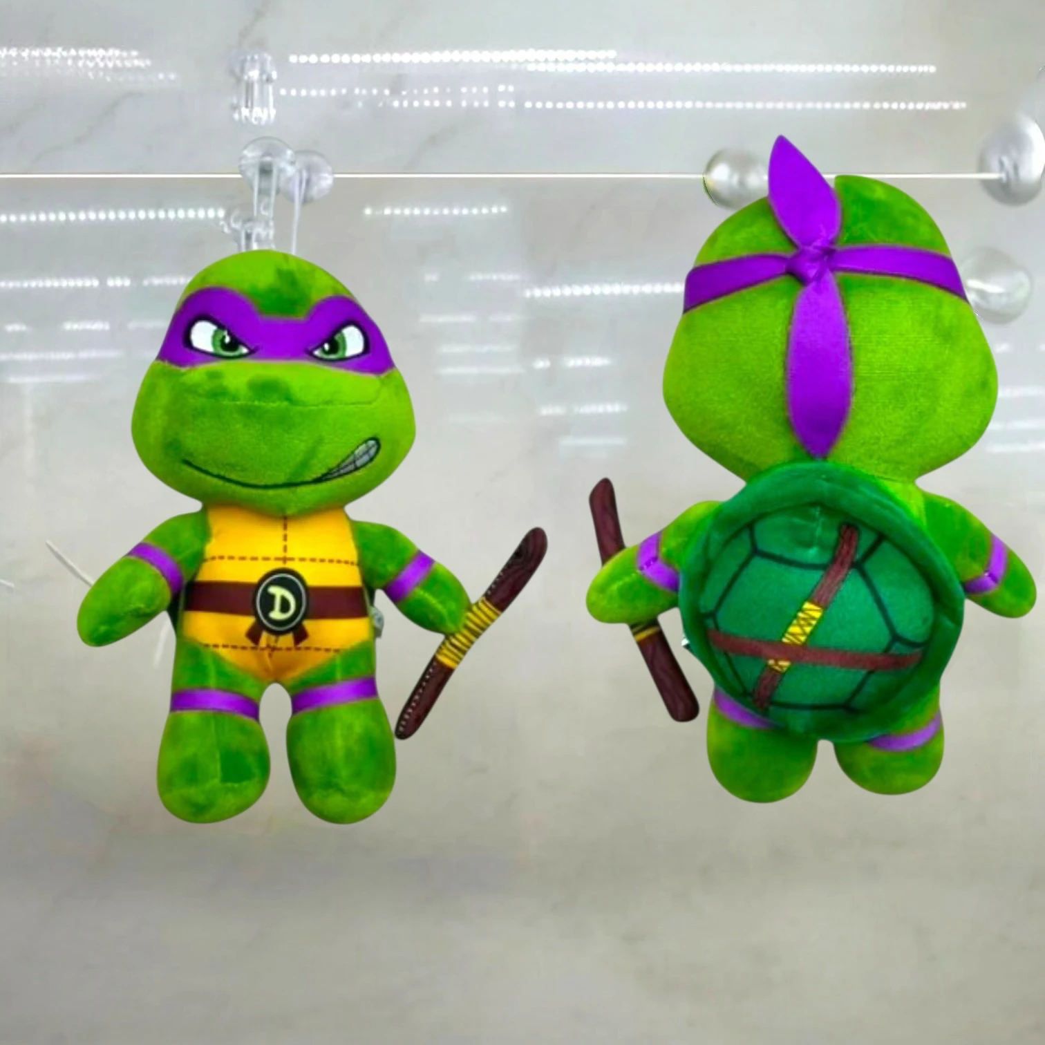 Peluche tortuga ninja calidad premium ultra suave 6