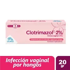 CLOTRIMAZOL 2% CREMA VAGINAL TBO X 20 GR COLMED-PROCAPS