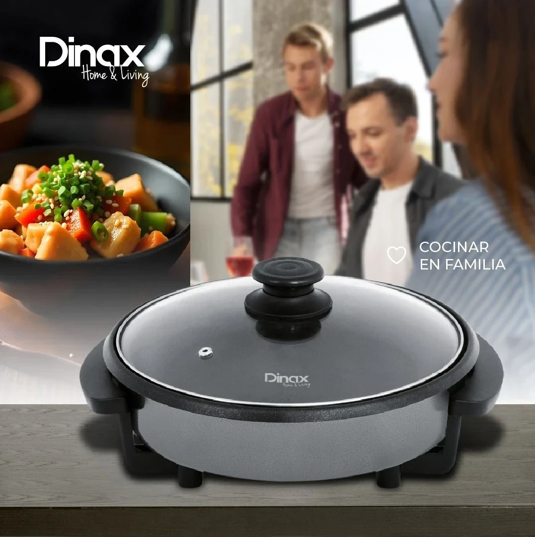Sarten electrica multiuso DINAX 1400w