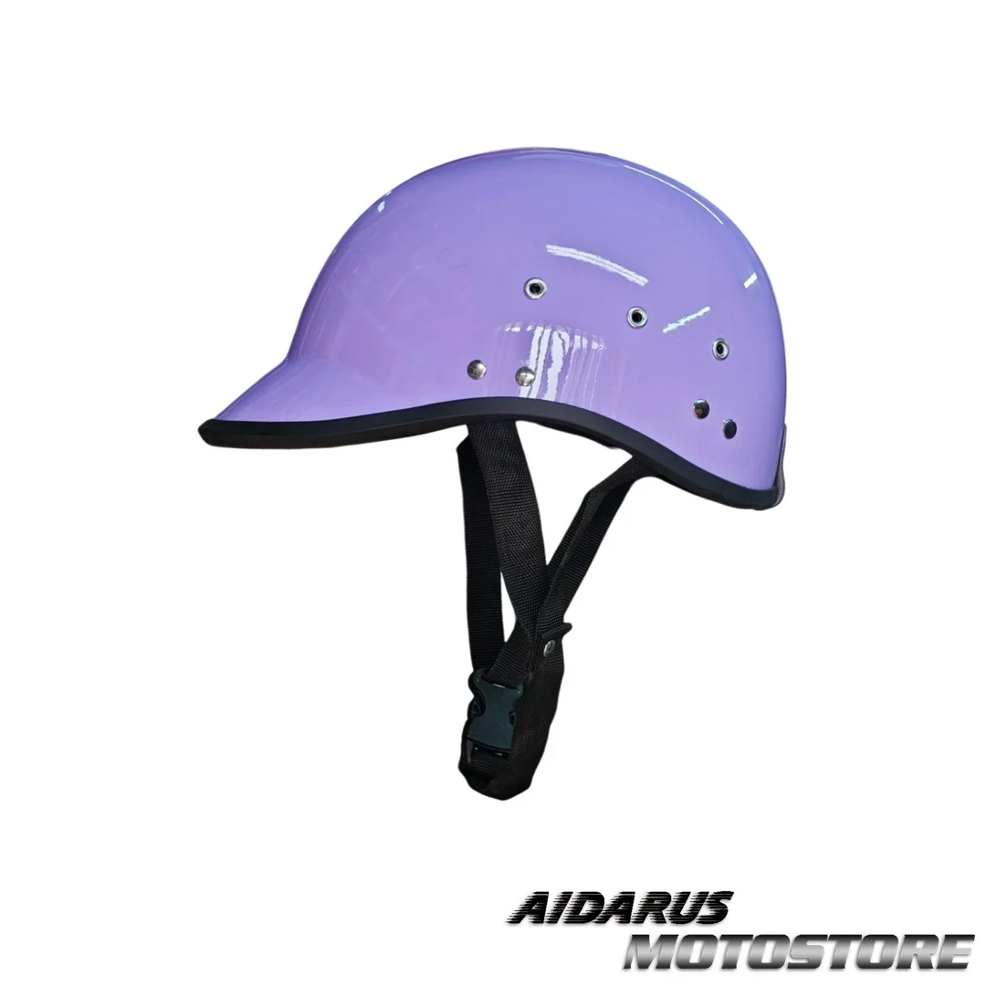 CASCO POLICIA VIOLETA BRILLO